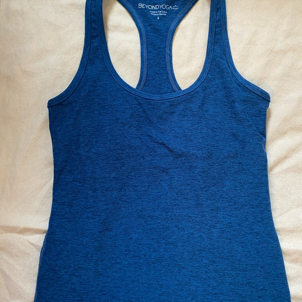 Beyond Yoga Blue Tank Top